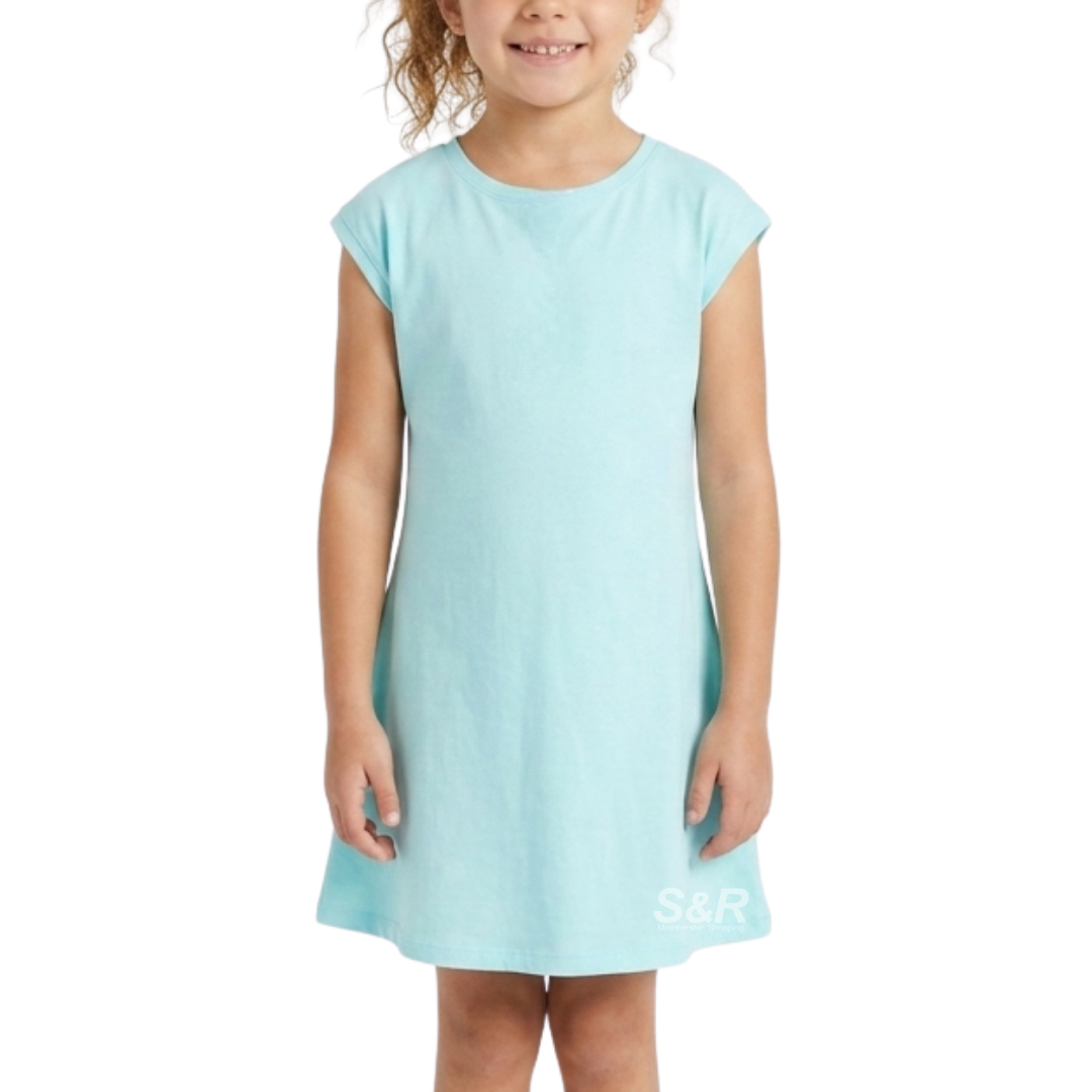 Cotton Tree Girl's French Sleeve Dress